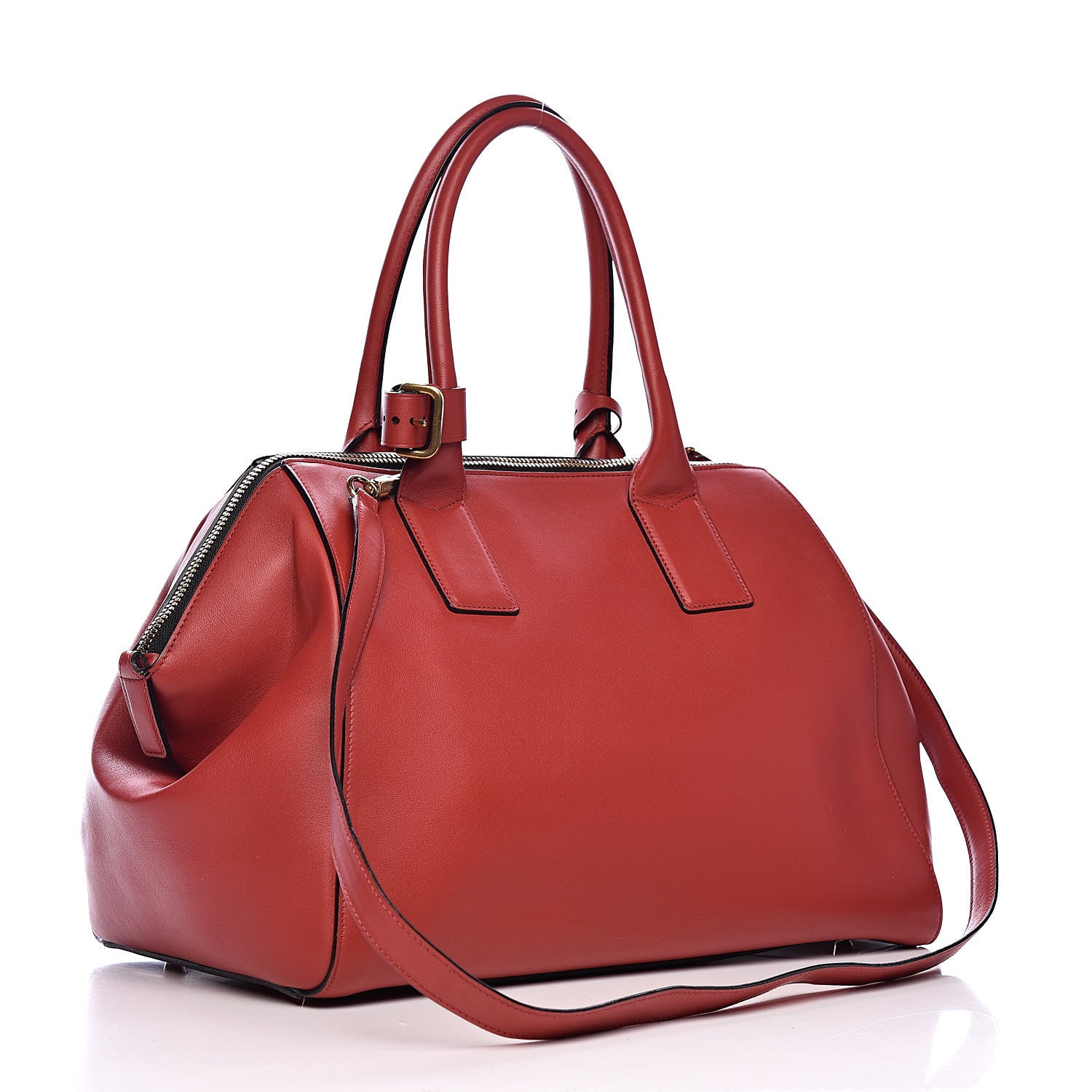 Marc Jacobs Textured Calfskin Medium Incognito Satchel Lobster 3 of 10