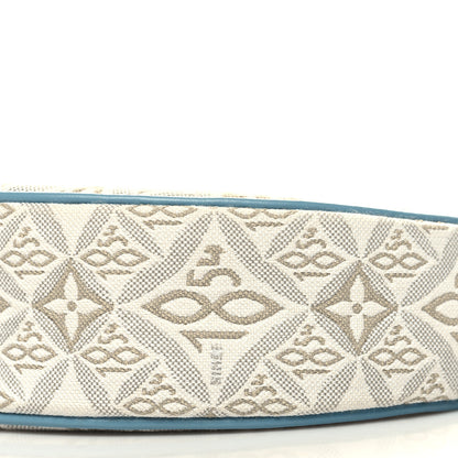 Louis Vuitton Jacquard Since 1854 Loop White Blue 9 of 9