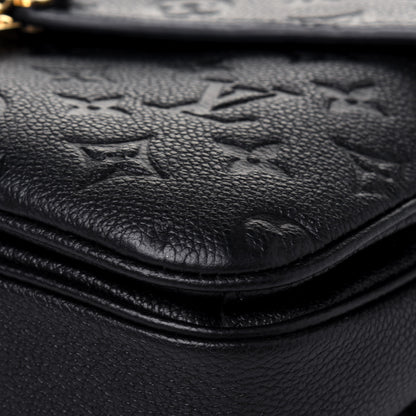 Louis Vuitton Empreinte Pochette Metis Black 10 of 12
