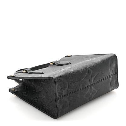 Louis Vuitton Empreinte Monogram Giant Onthego PM Black 4 of 10