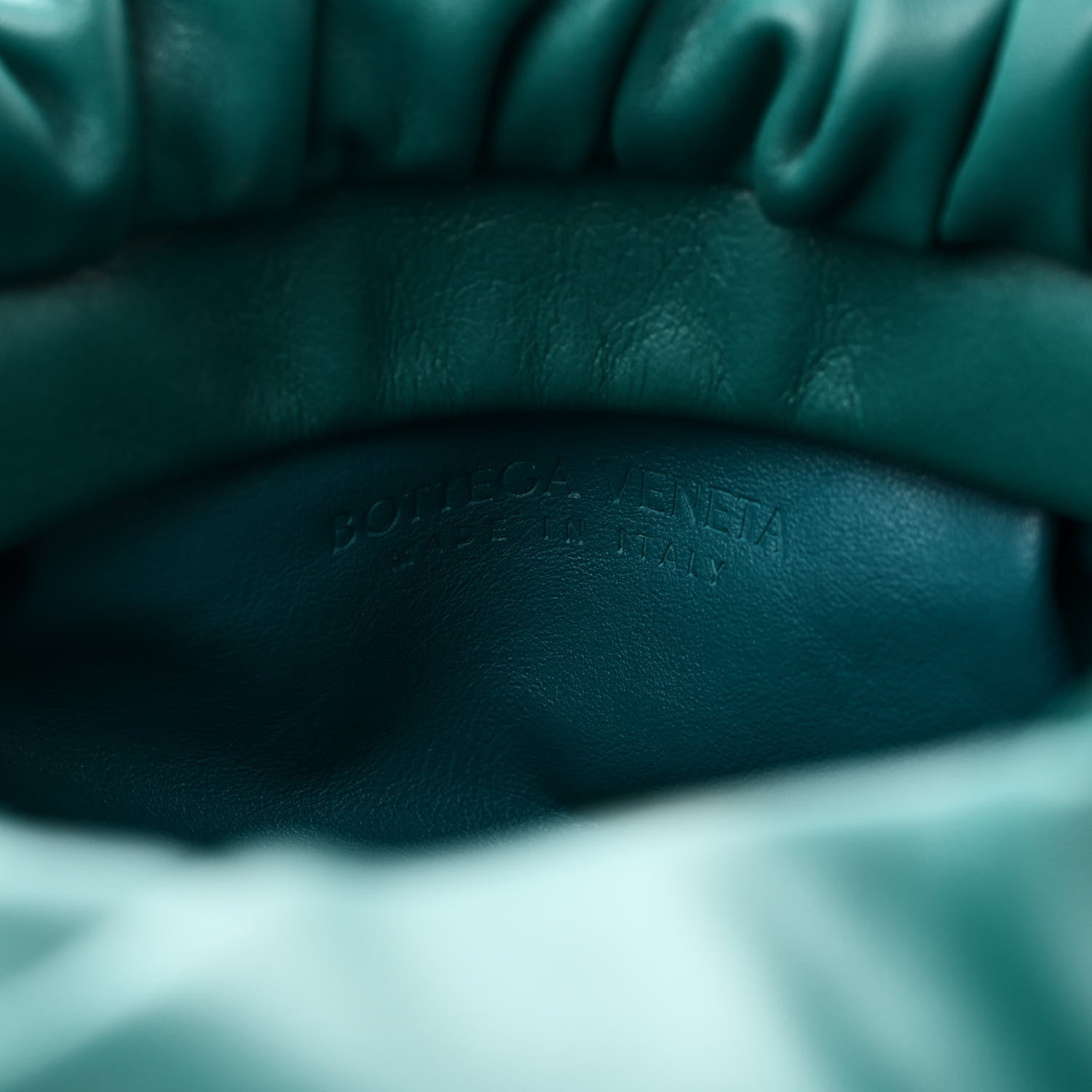Bottega Veneta Calfskin The Pouch Chain Mallard 6 of 10