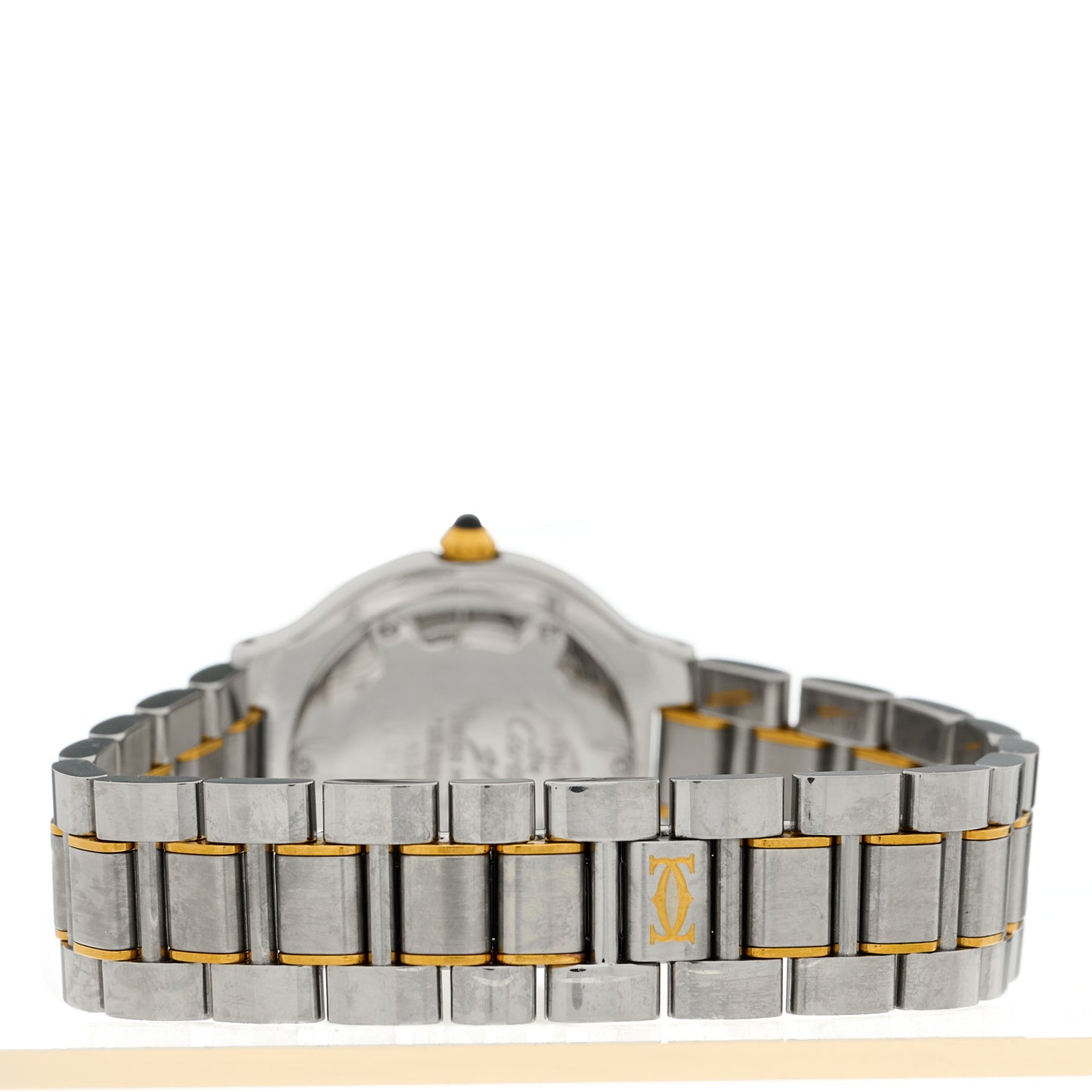 Stainless Steel 18K Yellow Gold 31mm Must De 21 Quartz Watch