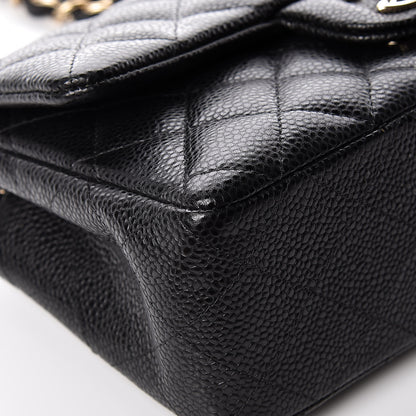 Chanel Caviar Quilted Mini Rectangular Flap Black 11 of 13