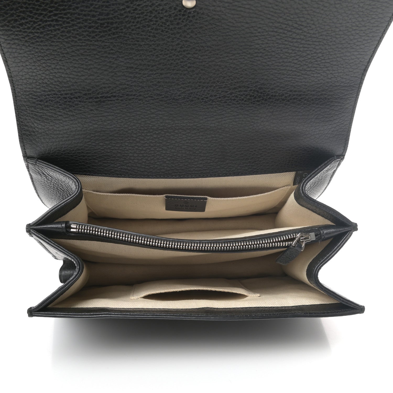 Gucci Dollar Calfskin Crystal Web Medium Dionysus Bamboo Top Handle Bag Black Black Diamond 5 of 9