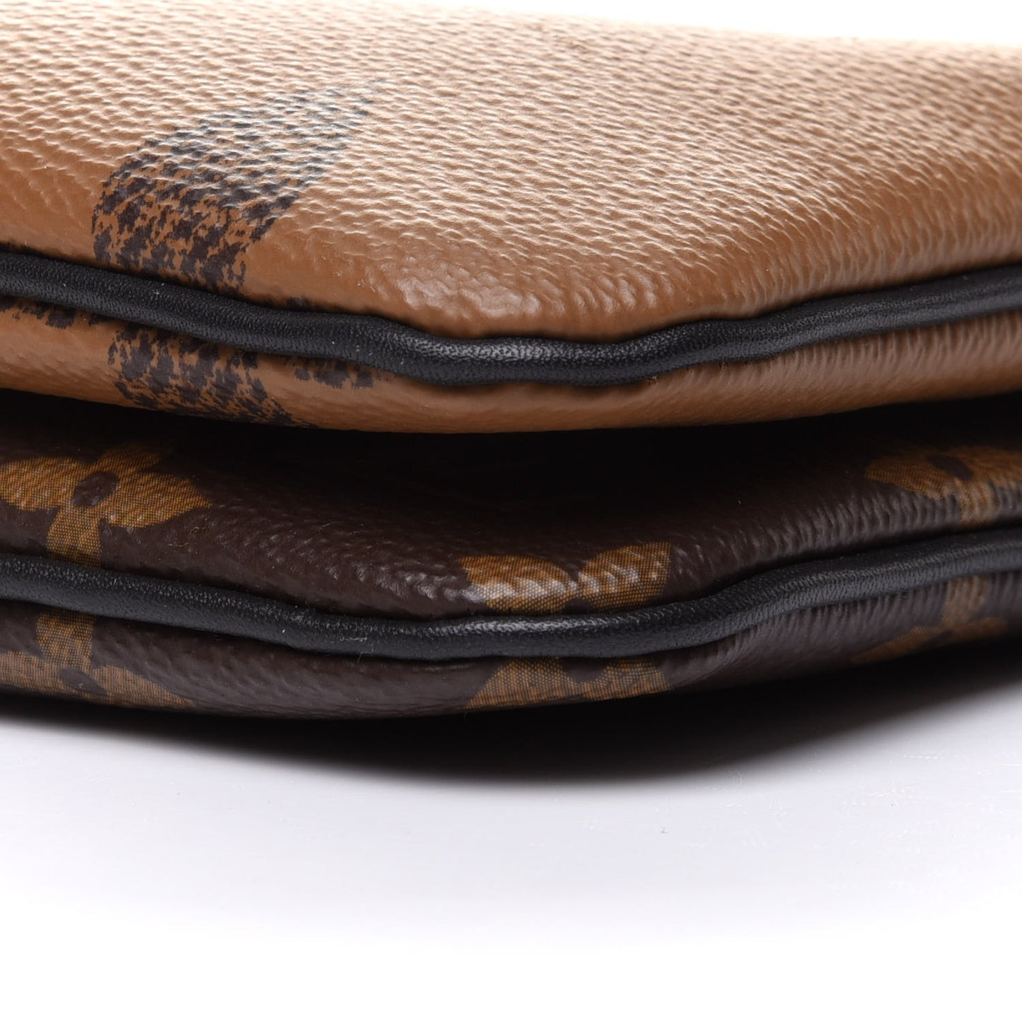 Reverse Monogram Giant Double Zip Pochette