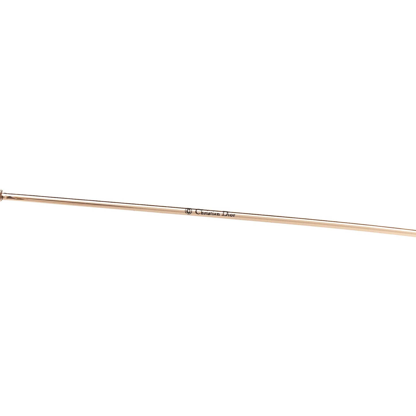 Metal Dior By Dior Sunglasses Gold