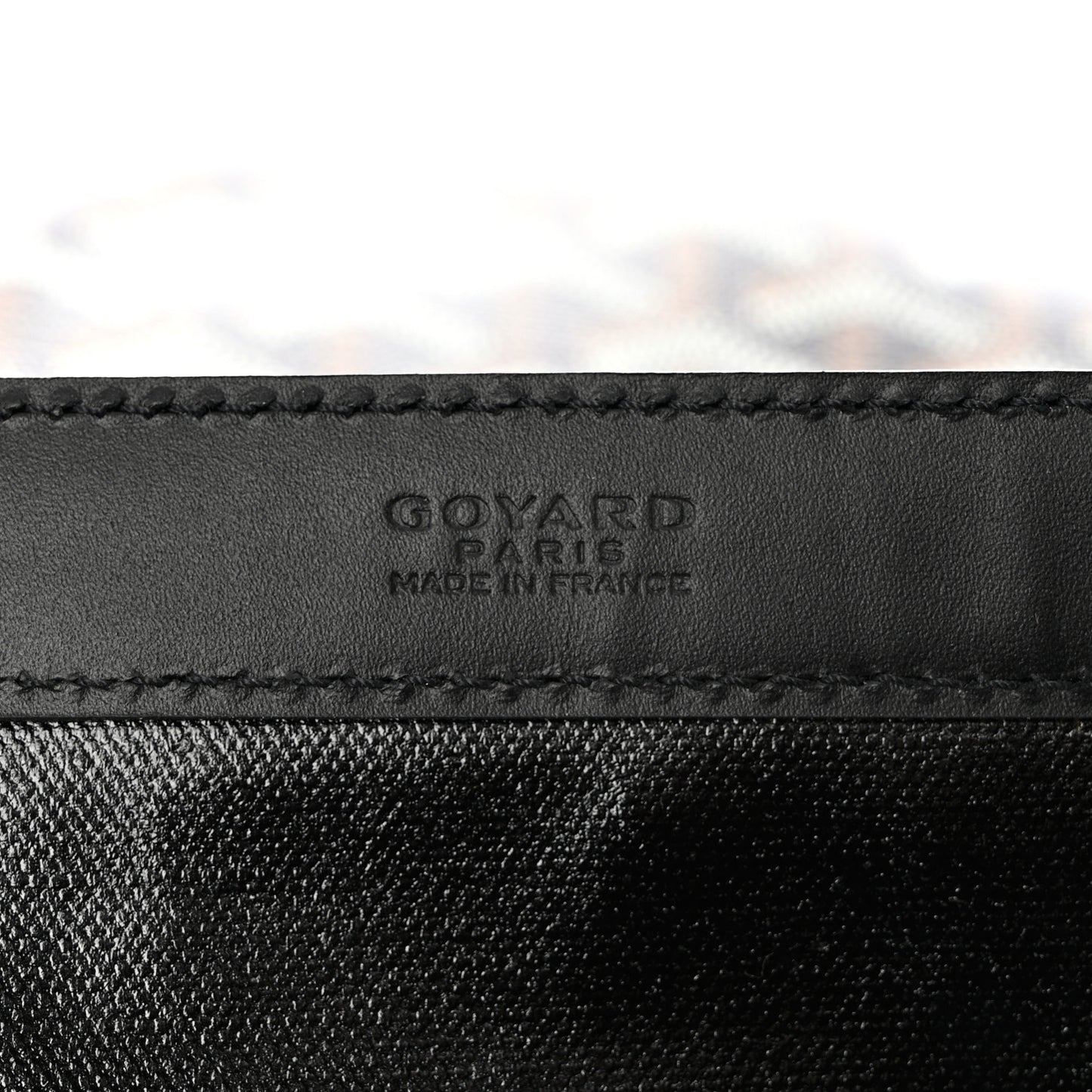 Goyardine Bellechasse PM Black
