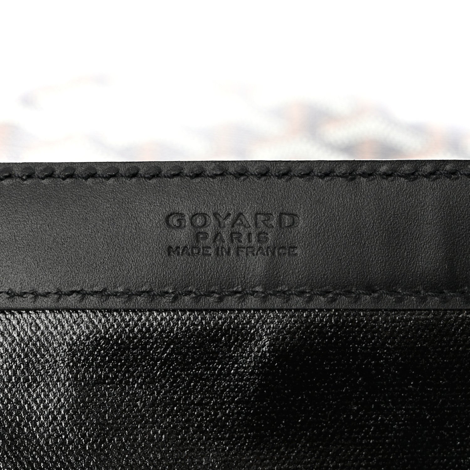 Goyard Goyardine Bellechasse PM Black 6 of 10