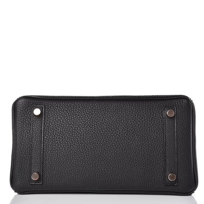 Hermes Togo Birkin 25 Black 6 of 33