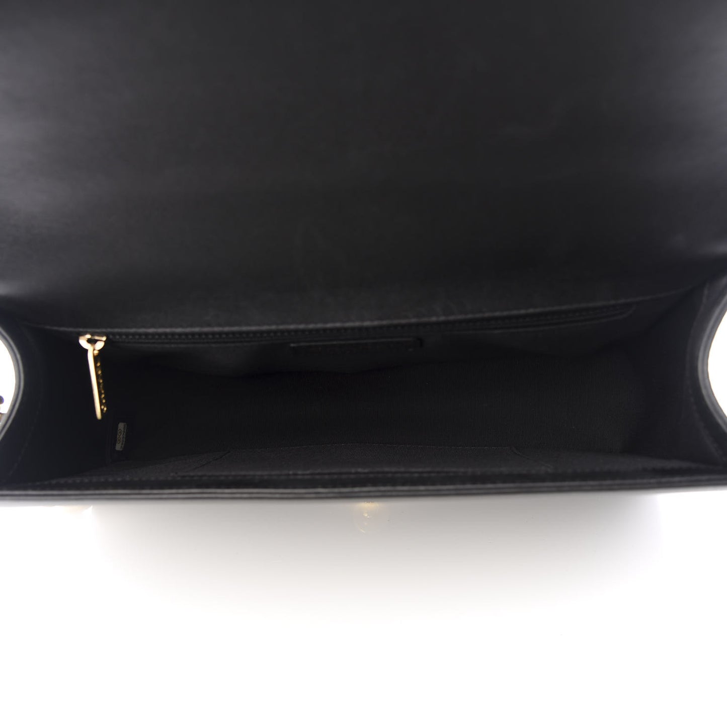 Calfskin Quilted New Medium Boy Flap Black