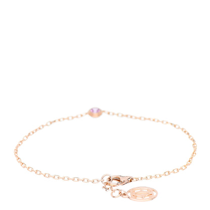 Cartier 18K Pink Gold Pink Sapphire D'Amour Bracelet 2 of 3