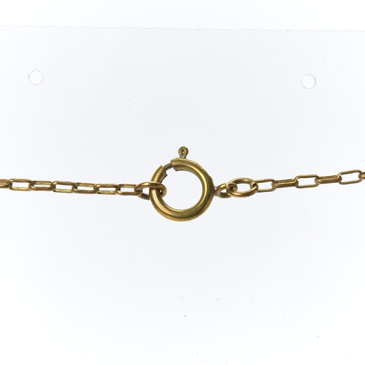 Chanel CC Sunburst Chain Pendant Necklace Gold 4 of 5
