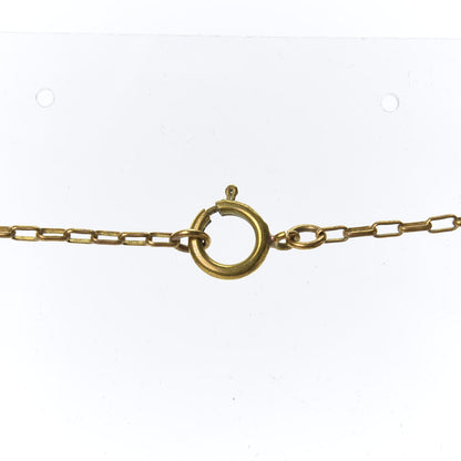 Chanel CC Sunburst Chain Pendant Necklace Gold 4 of 5