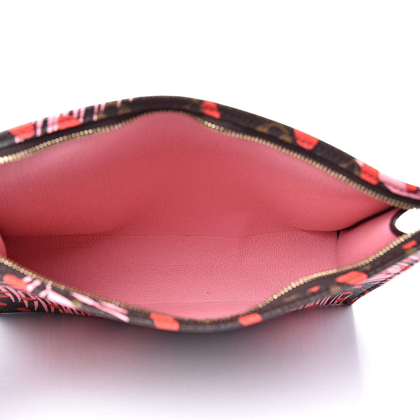 Monogram Jungle Dots Toiletry Pouch 26 Sugar Pink Poppy