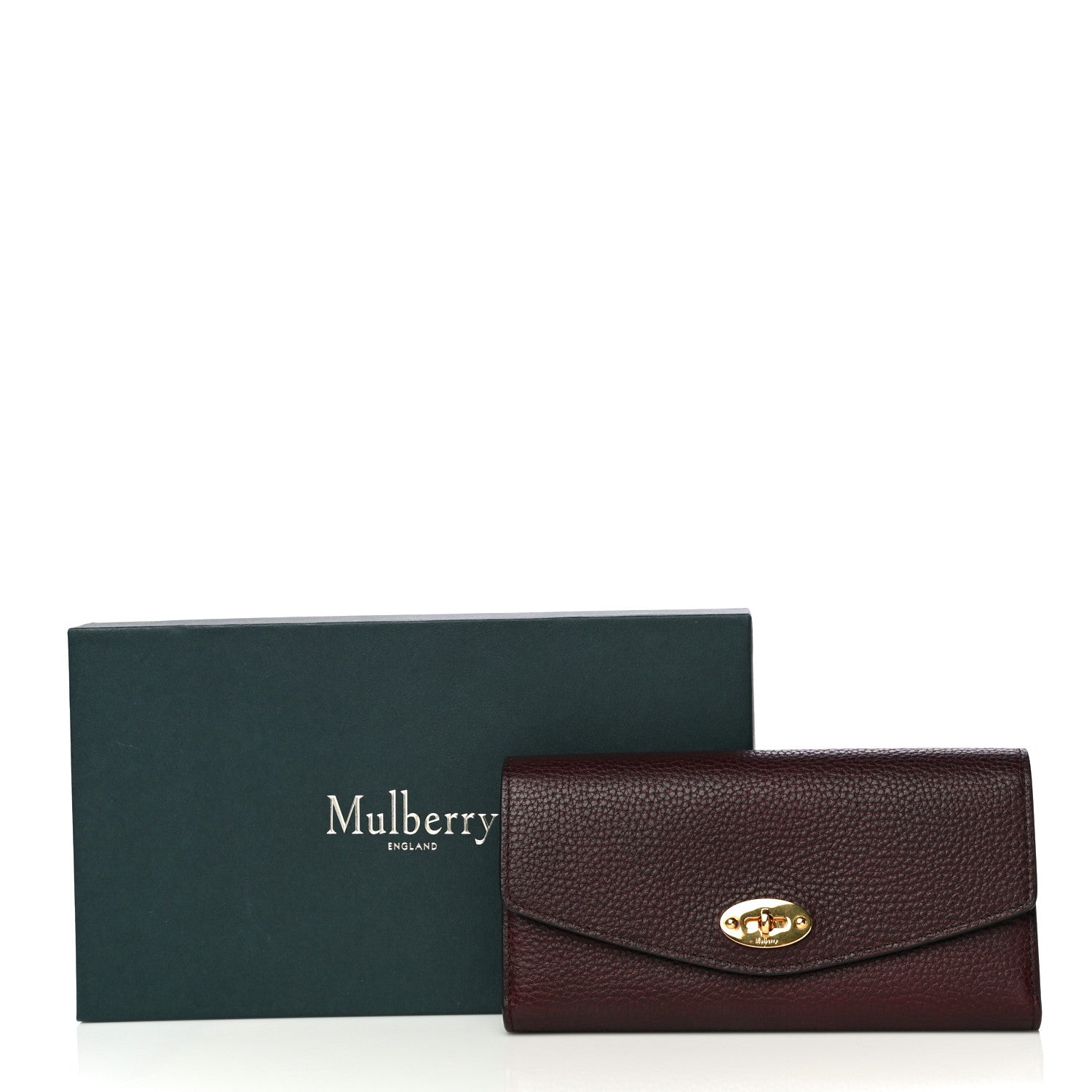 Mulberry Classic Grain Darley Wallet Oxblood 10 of 10