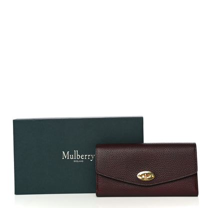 Mulberry Classic Grain Darley Wallet Oxblood 10 of 10