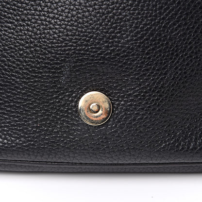 Gucci Pebbled Calfskin Medium Soho Flap Crossbody Black 12 of 15