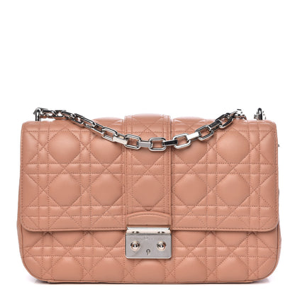 Christian Dior Lambskin Cannage Medium Miss Dior Flap Bois de Rose 1 of 11