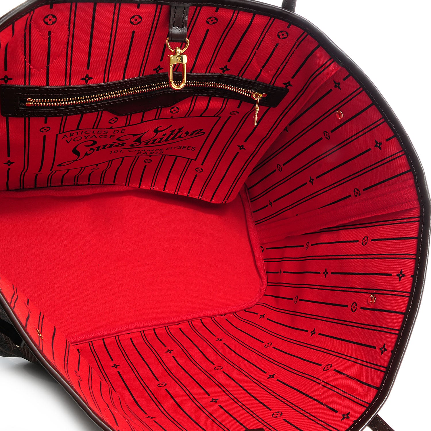 Louis Vuitton Damier Ebene Neverfull MM 5 of 7