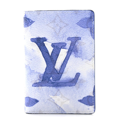 Louis Vuitton Monogram Watercolor Pocket Organizer Blue 1 of 7