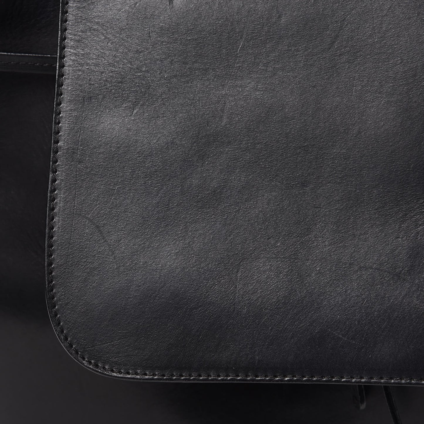 Vegetable Tanned Calfskin Backpack Black