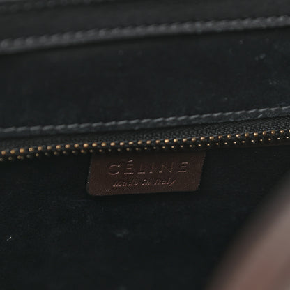 Celine Smooth Calfskin Bullhide Nano Tri-Color Luggage Indigo 6 of 10