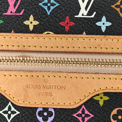 Louis Vuitton Monogram Multicolor Pochette Plate GM Black 7 of 8