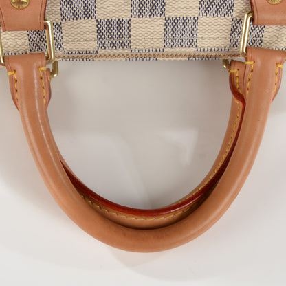 Louis Vuitton Damier Azur Speedy 30 8 of 8