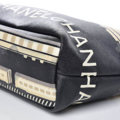 Chanel Coated Canvas Le Train Bag Black 16 of 16