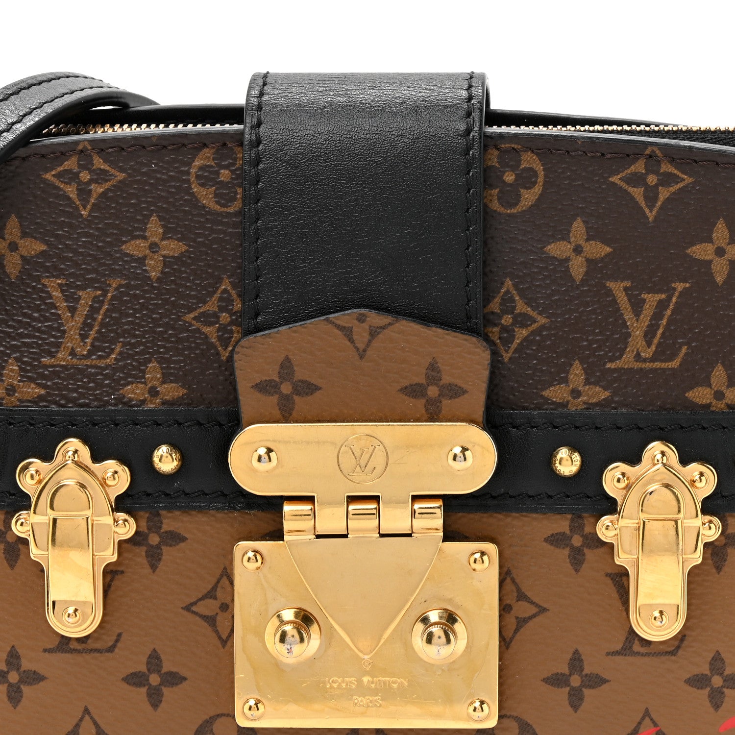 Louis Vuitton Reverse Monogram Trunk Clutch 7 of 10