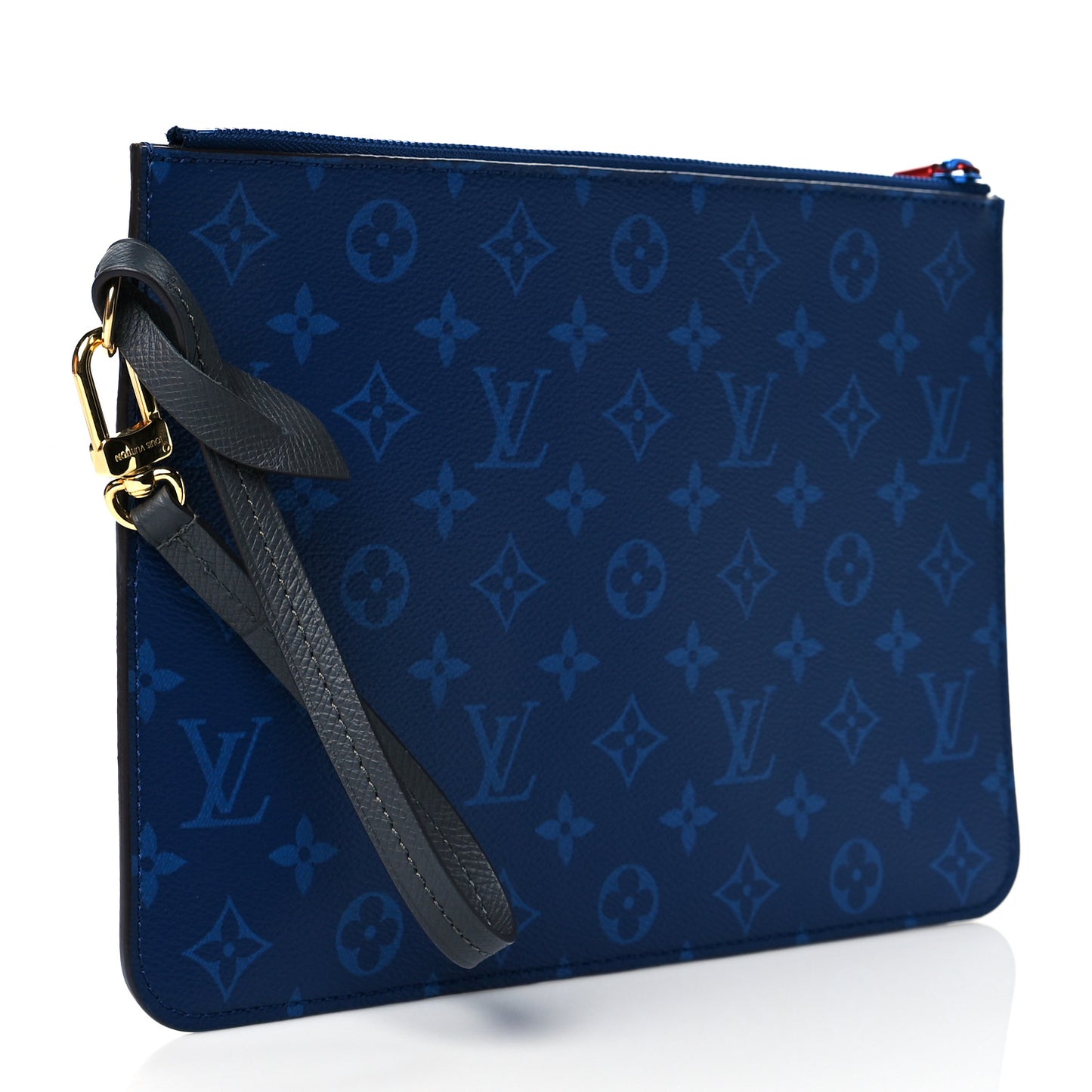 Monogram Cabas Light Pochette Pacific Blue