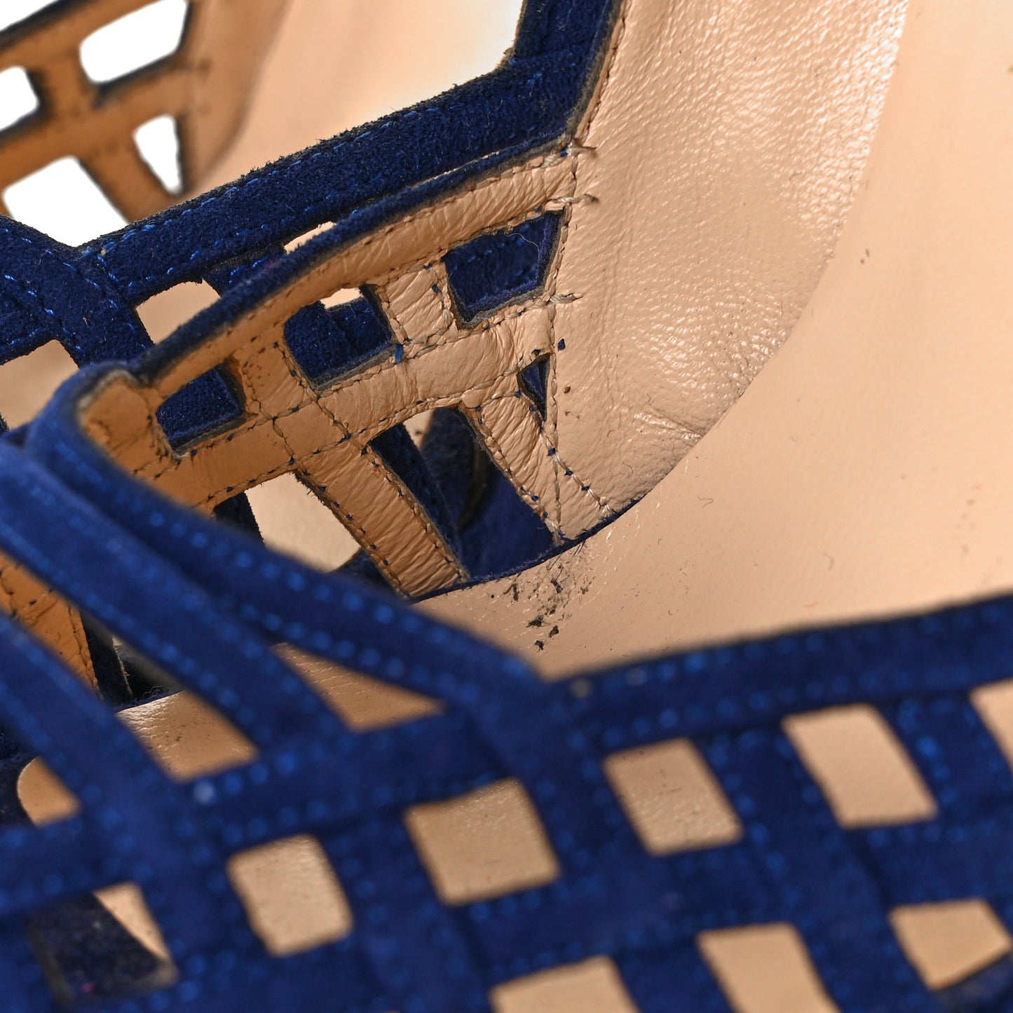 Veau Velours Chalumo Pumps 37.5 Indigo