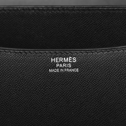 Hermes Grained Monsieur Constance 24 Black 6 of 29
