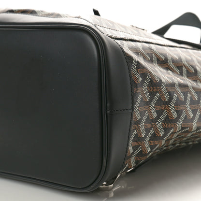 Goyard Goyardine Calfskin Alpin MM Backpack Black 12 of 12