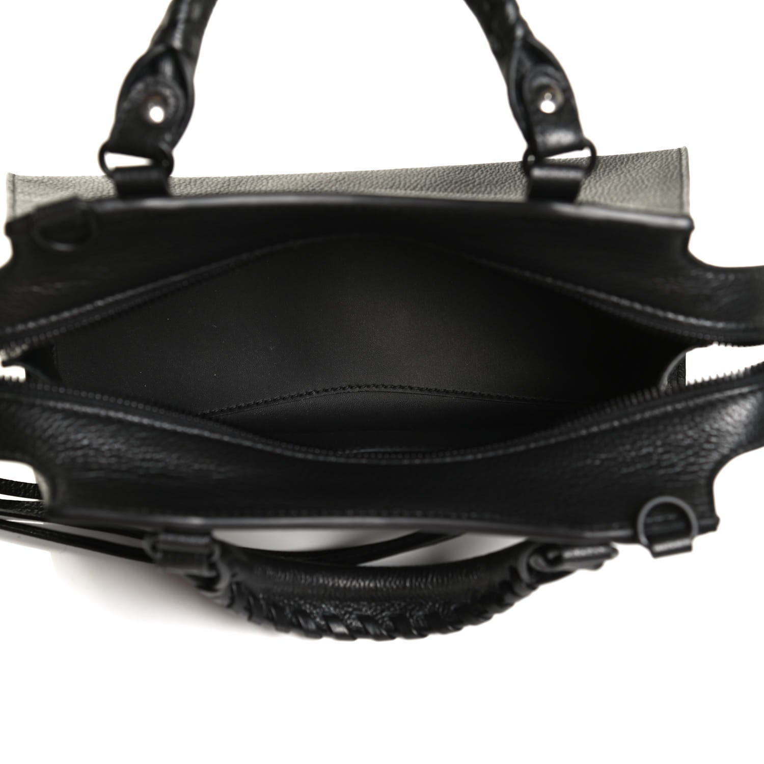 Balenciaga Grained Calfskin Neo Classic Black Hardware XS City Black 4 of 8