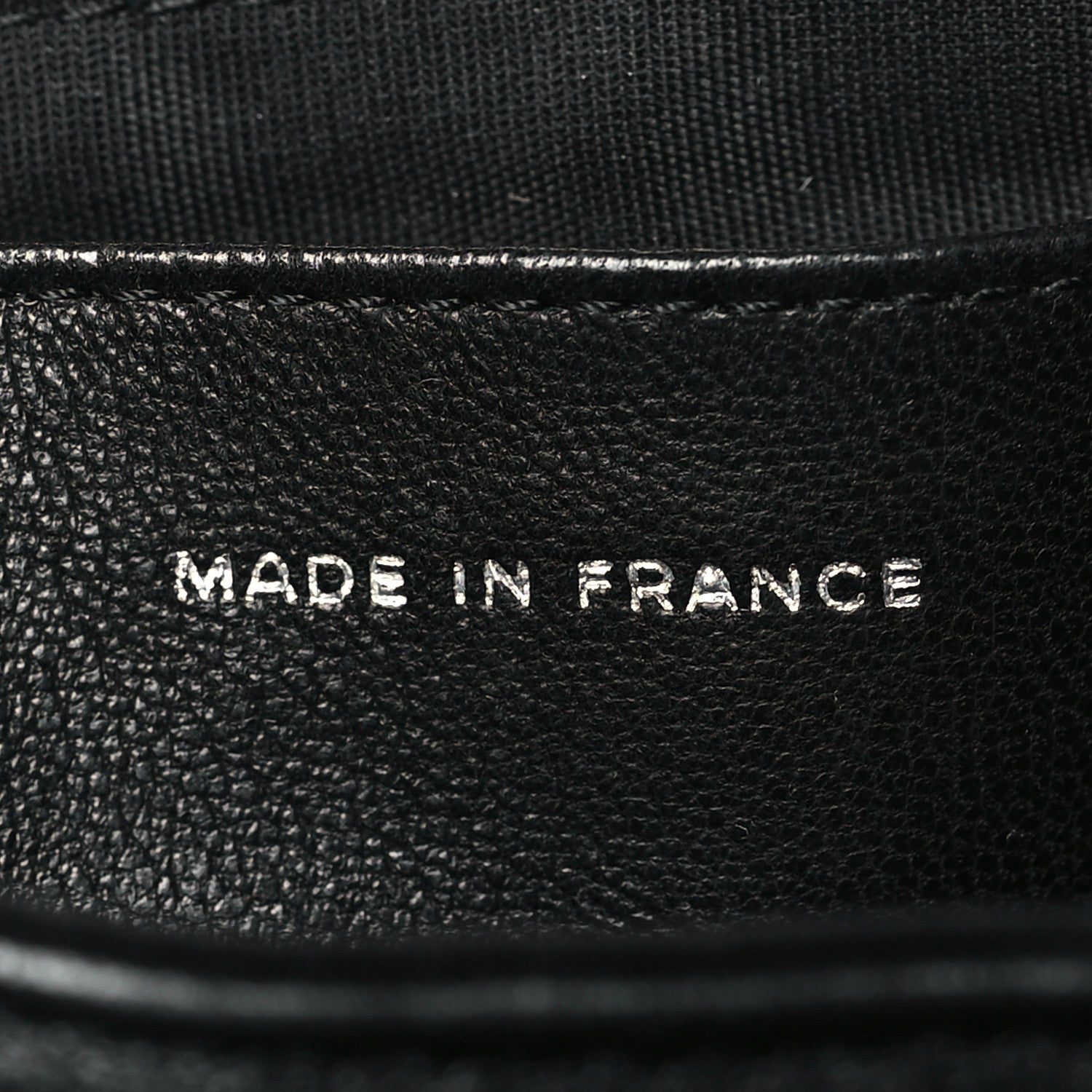 Chanel Lambskin Half Moon Wallet On Chain WOC Black 7 of 10