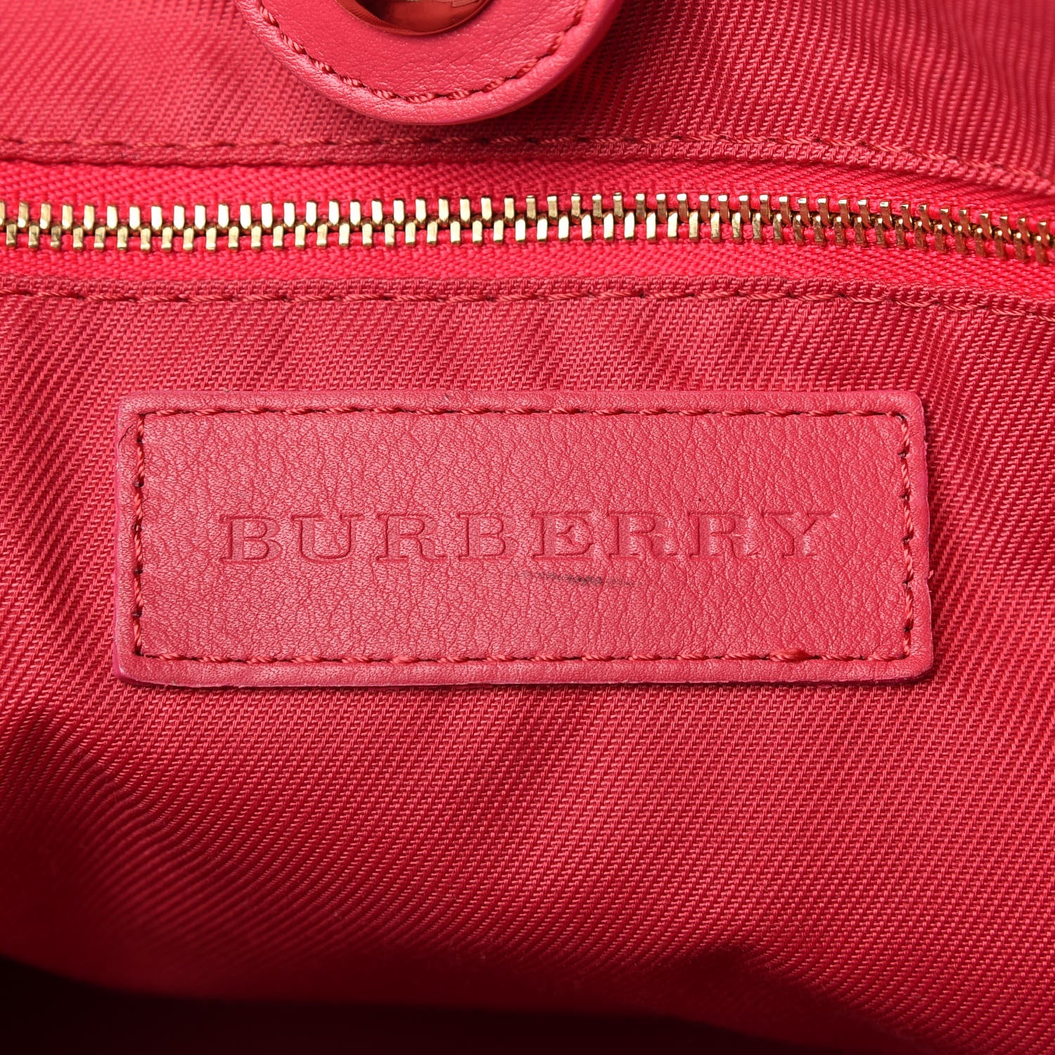 Burberry Haymarket Check Bow Canterbury Tote Pink 8 of 11