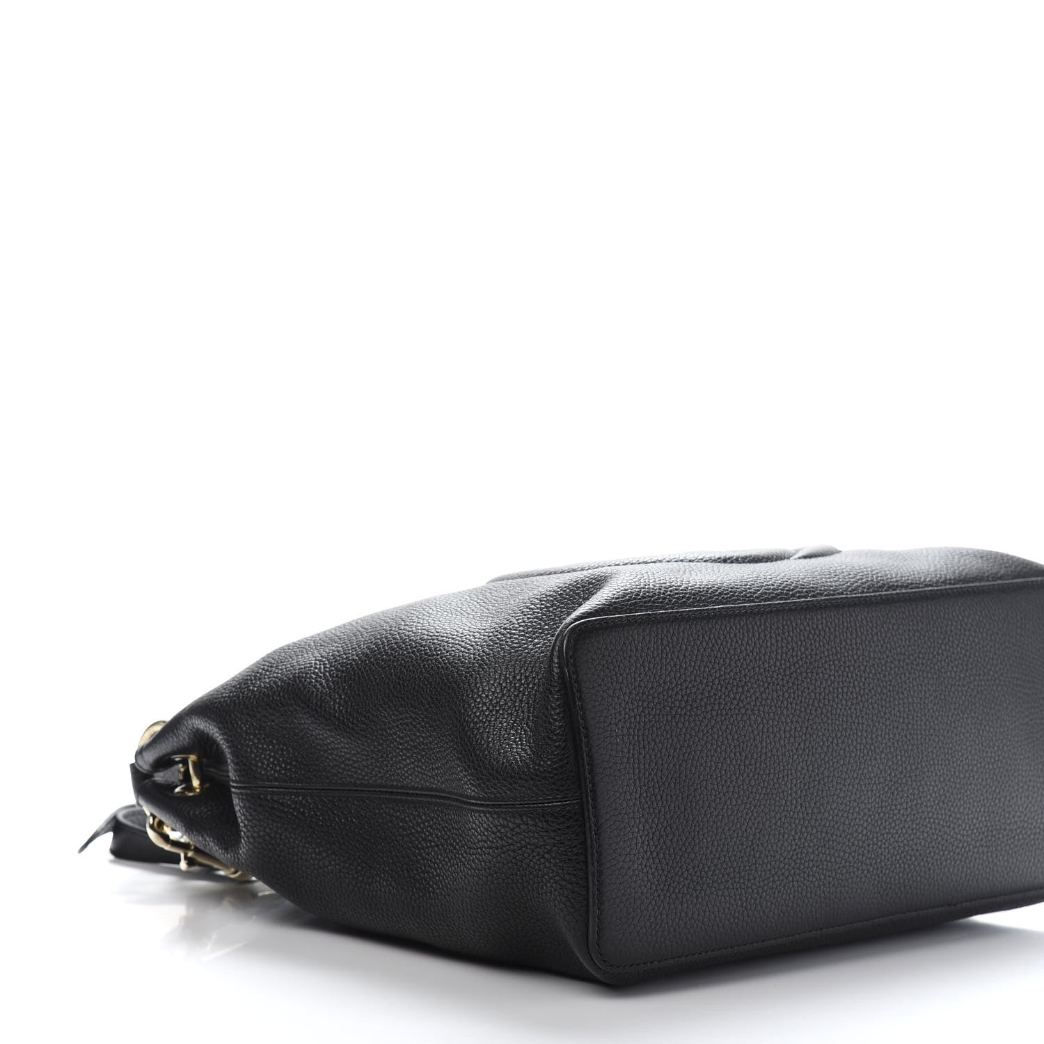 Gucci Pebbled Calfskin Large Soho Hobo Black 9 of 12