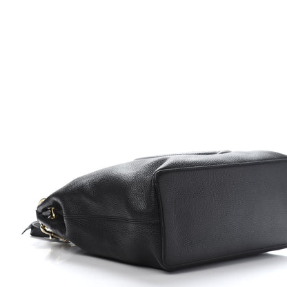 Gucci Pebbled Calfskin Large Soho Hobo Black 9 of 12