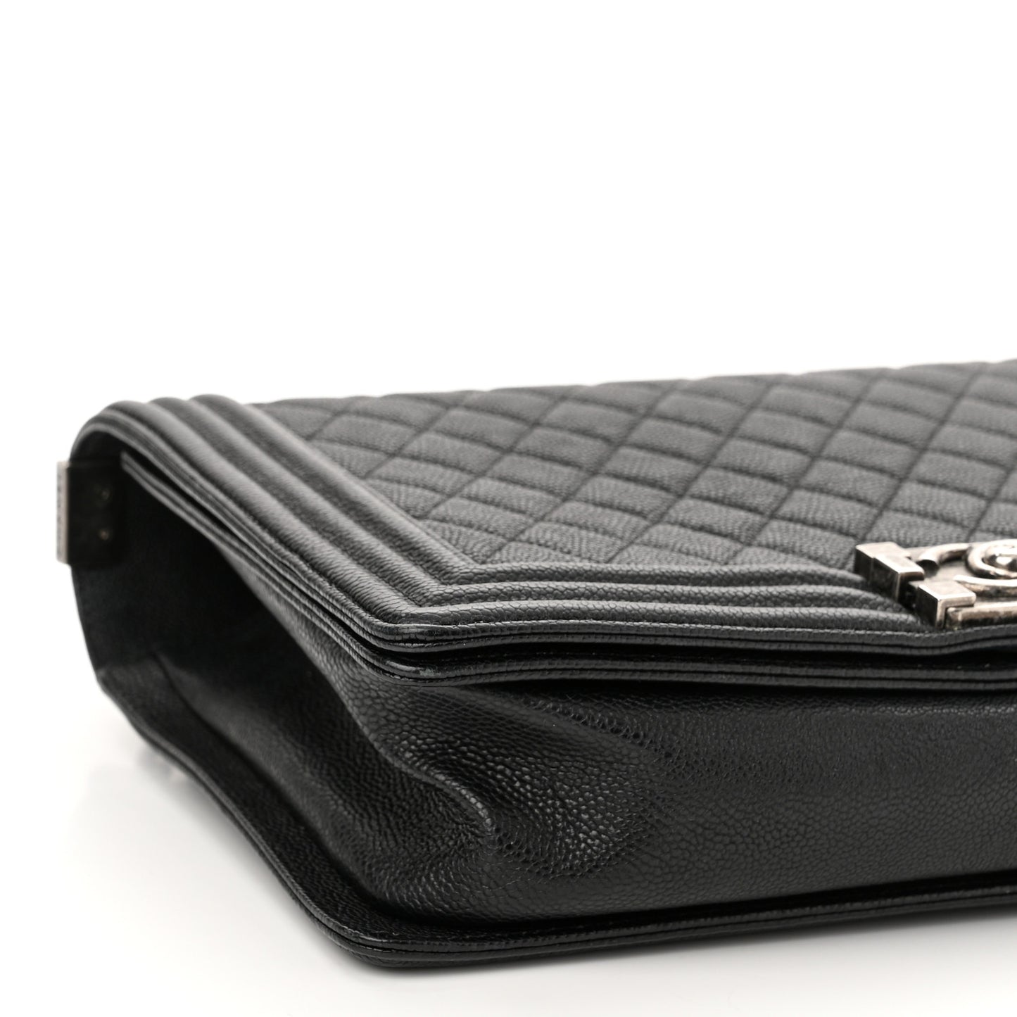 Caviar Quilted New Medium Boy Flap Black