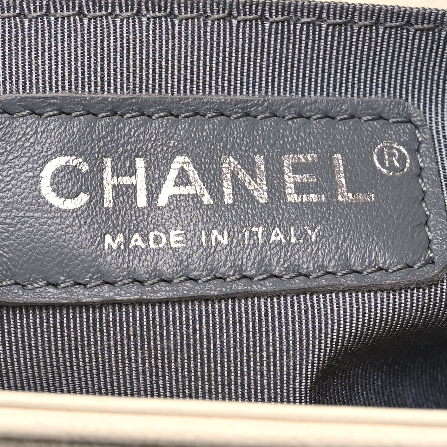 Chanel Calfskin Double Stitch Medium Boy Flap White 6 of 13