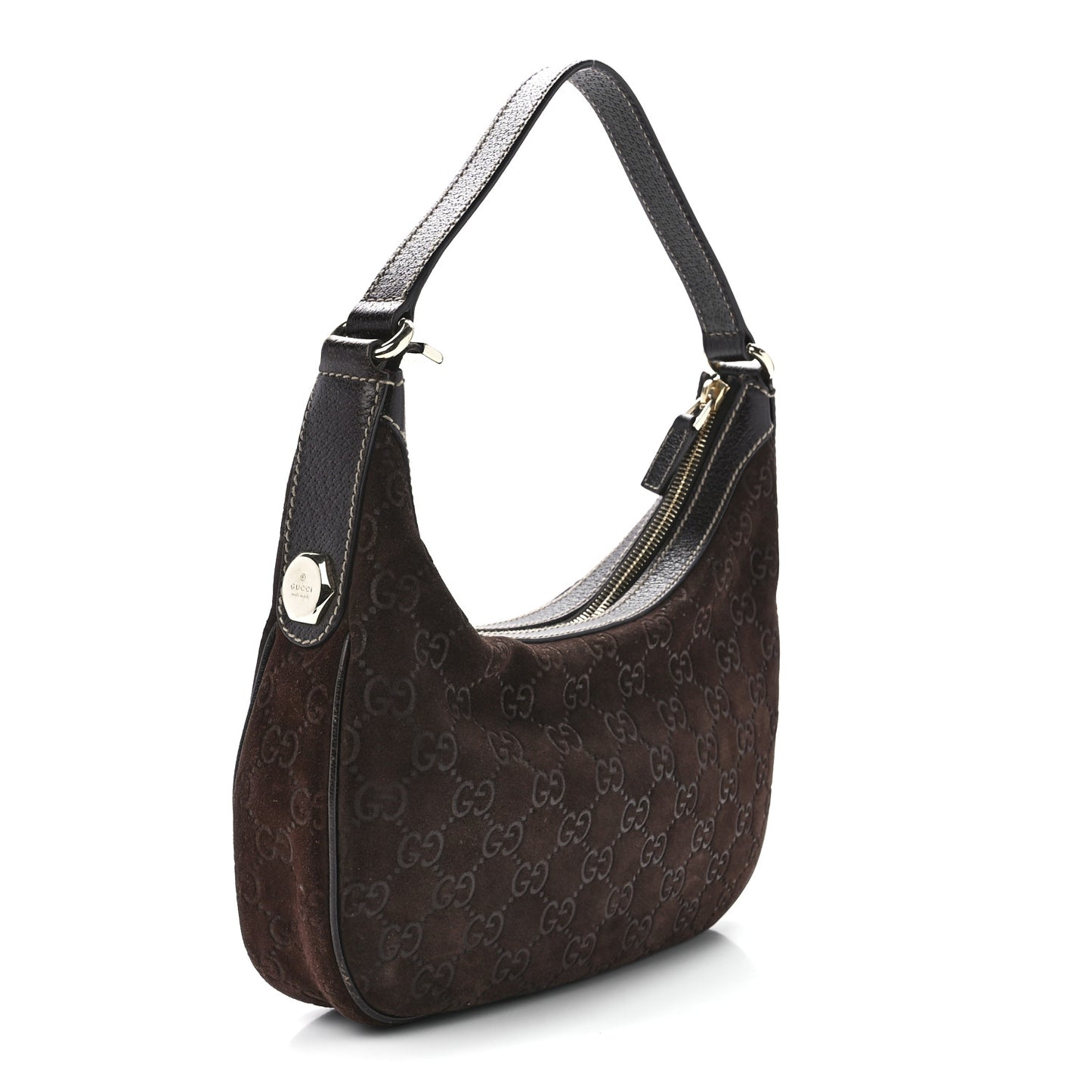Monogram Small Charmy Hobo Brown