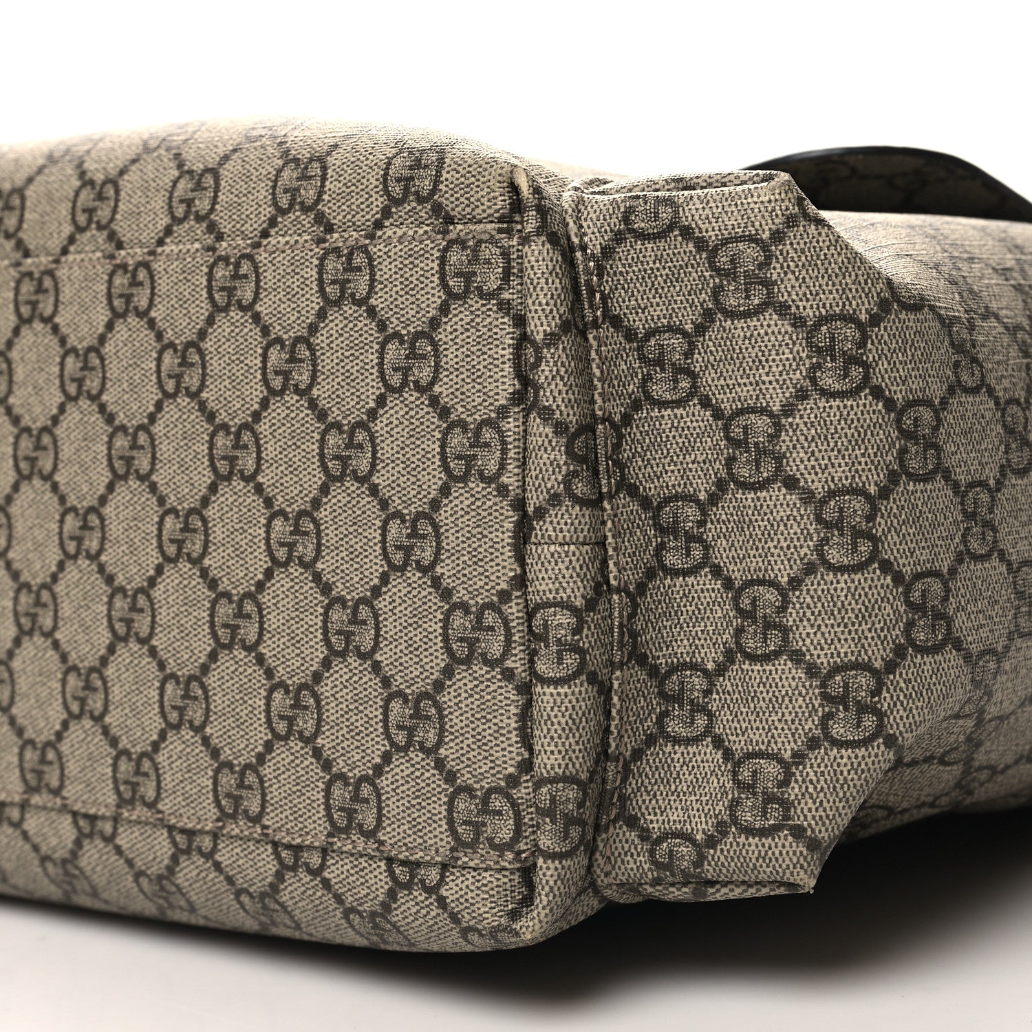 Gucci GG Plus Monogram Messenger Diaper Bag Dark Brown 11 of 11