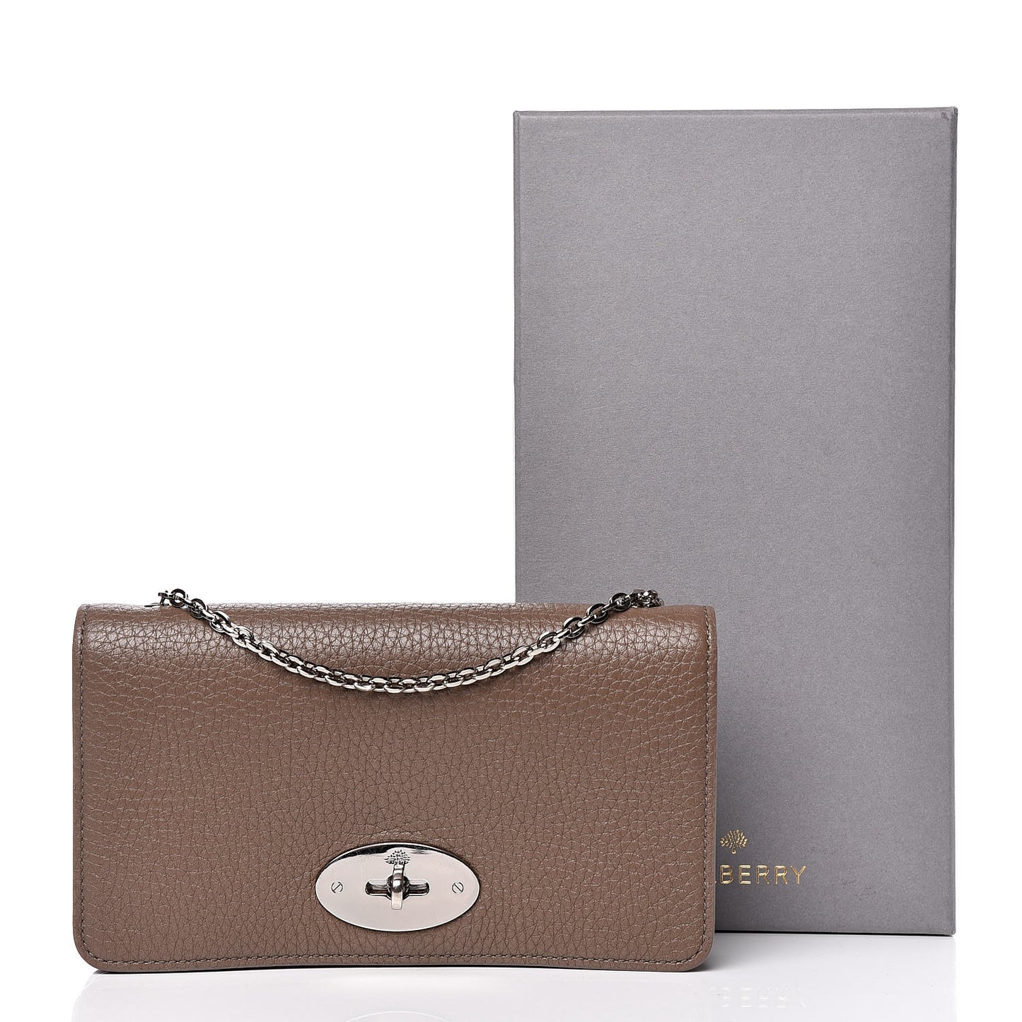 Grainy Print Bayswater Clutch Wallet Taupe