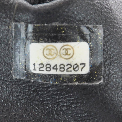 Chanel Patent Upside Down Flap Bag Black 8 of 9