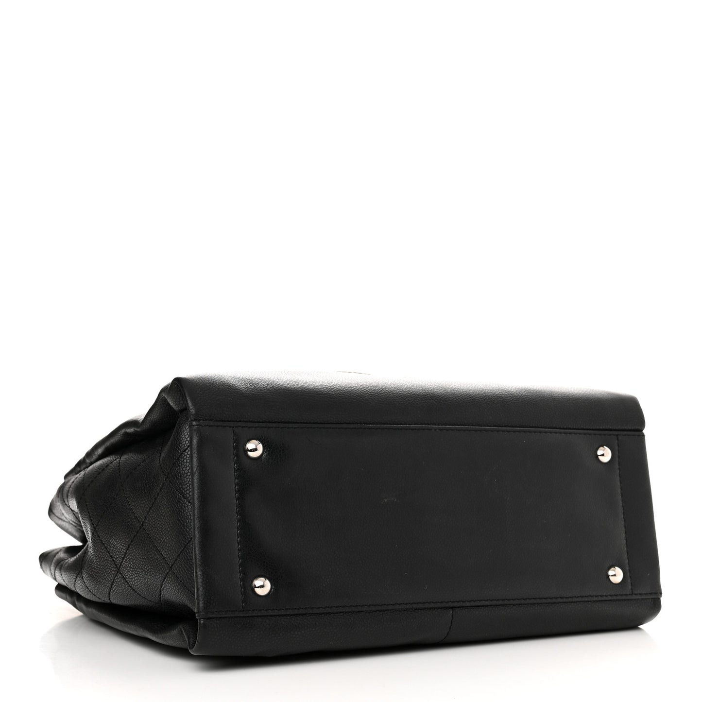 Caviar Executive Cerf Shopper Tote Black