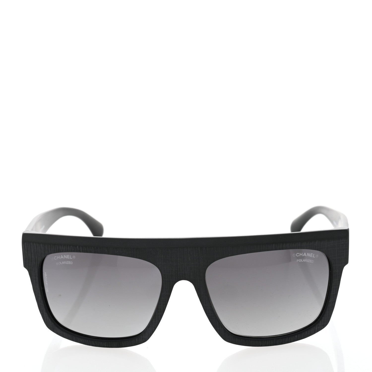 Chanel Polarized CC Sunglasses 5333 Matte Black 2 of 8