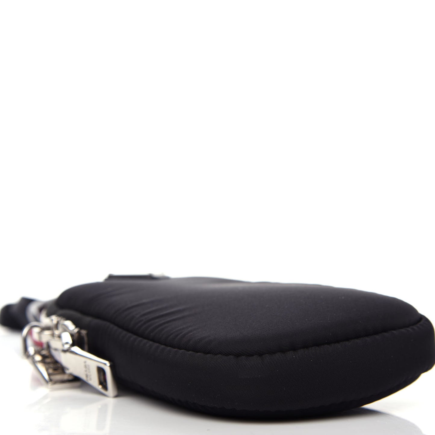 Tessuto Nylon Pocket Mini Bag Black