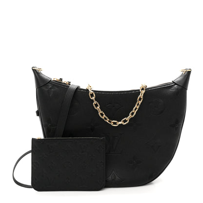 Louis Vuitton Empreinte Monogram Giant Loop Hobo Black 3 of 10