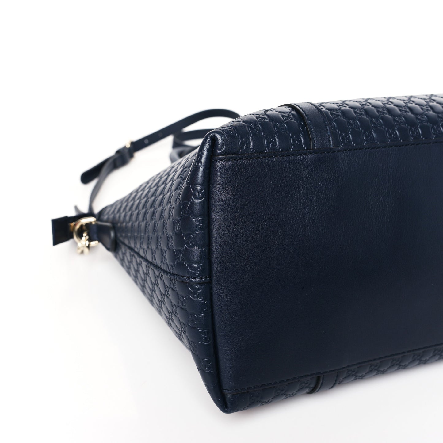 Soft Microguccissima Dome Satchel Navy